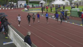 100m – Finale 5 – TCM – Meeting de Villejuif 28/04/2019 – Villejuif