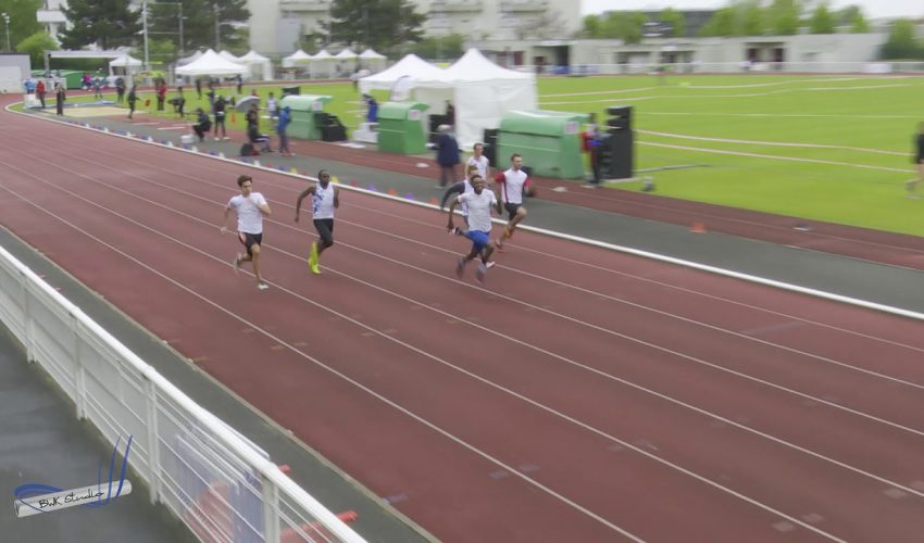 100m – Finale 7 – TCM – Meeting de Villejuif 28/04/2019 – Villejuif