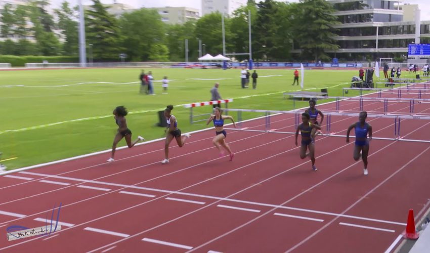 100m Haies – TCF – Serie 2 – Meeting National 1 de Cergy-Pontoise – 10/06/2019