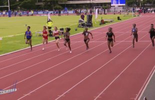 100m – TCF – Groupe 1 – Finale B – Meeting National 1 de Cergy-Pontoise – 10/06/2019