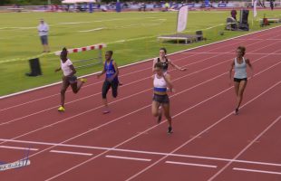 100m – TCF – Groupe 2 – Finale 2 – Meeting National 1 de Cergy-Pontoise – 10/06/2019