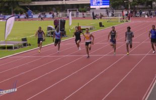 100m – TCM – Groupe 2 – Finale 2 – Meeting National 1 de Cergy-Pontoise – 10/06/2019