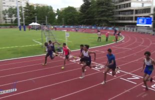 100m – TCM – Groupe 2 – Finale 3 – Meeting National 1 de Cergy-Pontoise – 10/06/2019