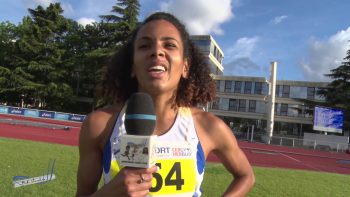 INTERVIEW Lena KANDISSOUNON – Meeting National 1 de Cergy-Pontoise – 10/06/2019