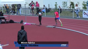 Relais 100x400m – Meeting ASA / Athlé Running 94 – 23/04/2017 – Maisons Alfort