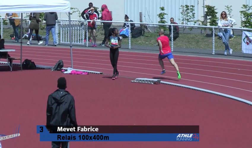 Relais 100x400m – Meeting ASA / Athlé Running 94 – 23/04/2017 – Maisons Alfort