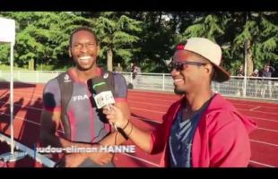 Interview Mamoudou-eliman HANNE 400m Meeting National 1 Cergy-Pontoise