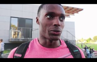 Interview Thomas JORDIER 400m Meeting National 1 Cergy-Pontoise