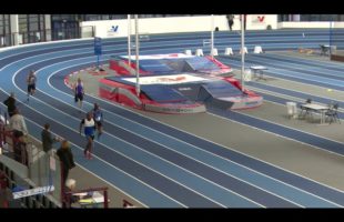 200m – Finale 1 – M55 – Championnat LIFA Master Indoor 12/01/2019 – Eaubonne