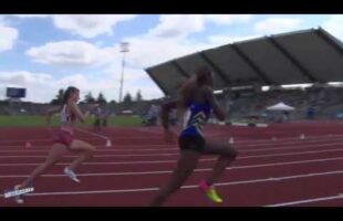 200m – Serie 1 – CAF – Championnats de France Jeunes CA JU – 21/07/2018 – Bondoufle