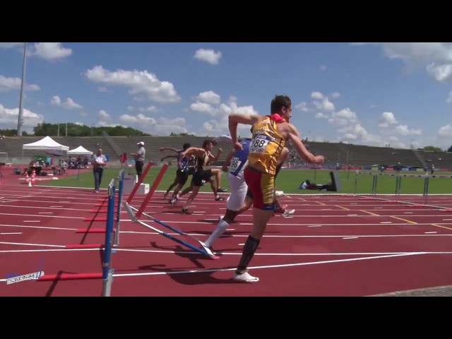 110m Haies – Demi Finale 3 – JUM – Championnats de France Jeunes CA JU – 21/07/2018 – Bondoufle