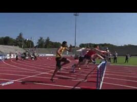 110m Haies – Serie 4 – CAM – Championnats de France Jeunes CA JU – 21/07/2018 – Bondoufle