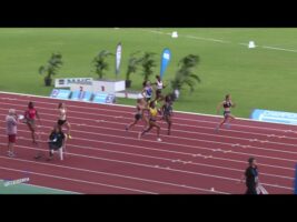 100m – Demi Finale 3 – JUF – Championnats de France Jeunes CA JU – 20/07/2018 – Bondoufle