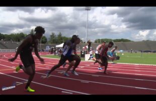100m – Serie 4 – JUM – Championnats de France Jeunes CA JU – 20/07/2018 – Bondoufle