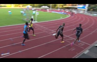 200m – Finale B – TCM – Meeting National 1 de Cergy-Pontoise – 22/06/2018 – Cergy-Pontoise
