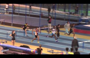 60m Haies – Finale 1 – CAM – 9ème Meeting des Hauts de Seine 07/01/2018 – Eaubonne