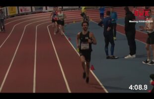 3000m – Finale Interregional – TCM – Meeting Metz Moselle Athlélor – 09/02/2020