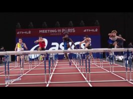 60m Haies – Serie 2 – JUM – Championnat Régionaux Ca & Ju 27/01/2019 – Bercy
