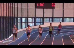 200m – Groupe C – Finale 5 – JESM – Championnat 92 & 78 Indoor 02/12/2018 – Eaubonne