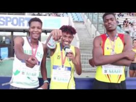 Interview Fabrisio Lidji Hugo – Championnats de France Jeunes CA JU – 21/07/2018 – Bondoufle