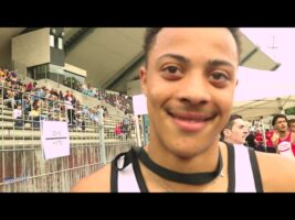 Interview Sacha ZHOYA – Championnats de France Jeunes CA JU – 20/07/2018 – Bondoufle