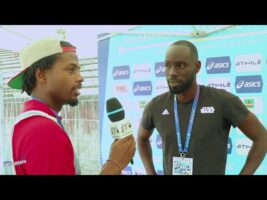 Interview Leslie DJHONE – Championnats de France Jeunes CA JU – 22/07/2018 – Bondoufle