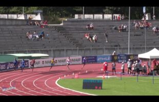 200m – Serie 1 – CAM – Championnats de France Jeunes CA JU – 21/07/2018 – Bondoufle