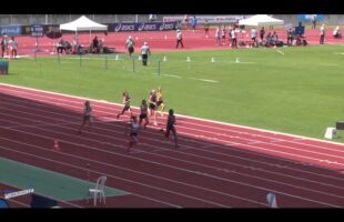 200m – Serie 2 – JUF – Championnats de France Jeunes CA JU – 21/07/2018 – Bondoufle