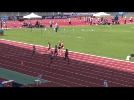 200m – Serie 2 – JUF – Championnats de France Jeunes CA JU – 21/07/2018 – Bondoufle