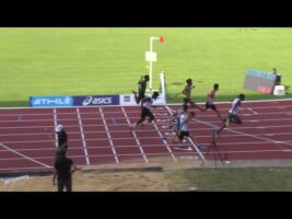 100m – Demi Finale 2 – JUM – Championnats de France Jeunes CA JU – 20/07/2018 – Bondoufle