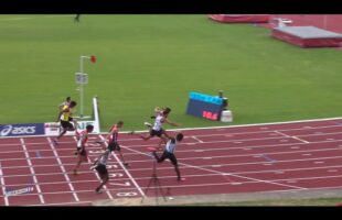 100m – Finale – CAM – Championnats de France Jeunes CA JU – 20/07/2018 – Bondoufle