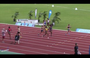 100m – Demi Finale 3 – JUF – Championnats de France Jeunes CA JU – 20/07/2018 – Bondoufle