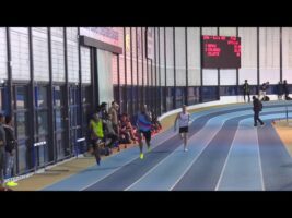 200m – Finale 4 – SEM – Championnat Regionaux 21/01/2018 – Eaubonne