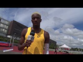 INTERVIEW  Richard DIAWARA MATINGOU – Meeting National 1 de Cergy-Pontoise – 10/06/2019