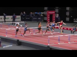 60m Haies – Finale B – JUF – Championnat Régionaux Ca & Ju 27/01/2019 – Bercy