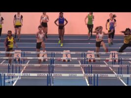 60m Haies – Finale C – CAF – Championnat 92 & 78 Indoor 02/12/2018 – Eaubonne