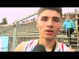 Interview Aurelien LARUE  – Championnats de France Jeunes CA JU – 20/07/2018 – Bondoufle