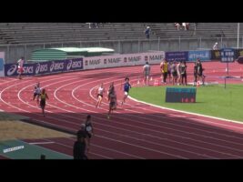 200m – Serie 3 – JUF – Championnats de France Jeunes CA JU – 21/07/2018 – Bondoufle