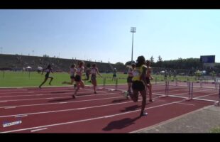 100m Haies – Serie 3 – JUF – Championnats de France Jeunes CA JU – 21/07/2018 – Bondoufle