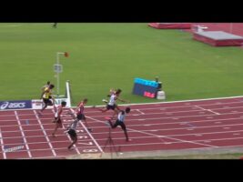 100m – Finale – CAM – Championnats de France Jeunes CA JU – 20/07/2018 – Bondoufle