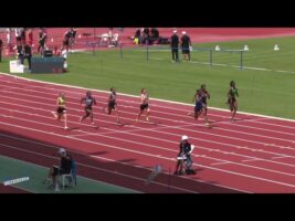 100m – Serie 4 – JUF – Championnats de France Jeunes CA JU – 20/07/2018 – Bondoufle