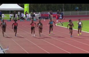 100m – Finale A – TCF – Meeting National 1 de Cergy-Pontoise – 22/06/2018 – Cergy-Pontoise