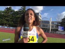 INTERVIEW Lena KANDISSOUNON – Meeting National 1 de Cergy-Pontoise – 10/06/2019