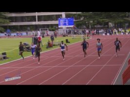 100m – TCM – Groupe 1 – Serie 3 – Meeting National 1 de Cergy-Pontoise – 10/06/2019