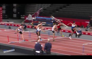 60m Haies – Finale B – JUM – Championnat Régionaux Ca & Ju 27/01/2019 – Bercy
