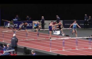 60m Haies – Serie 4 – JUM – Championnat Régionaux Ca & Ju 27/01/2019 – Bercy