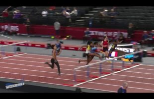 60m Haies – Serie 2 – JUF – Championnat Régionaux Ca & Ju 27/01/2019 – Bercy