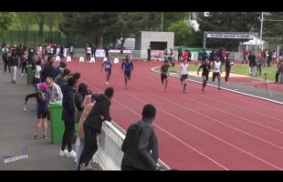 100m – Finale 8 – TCM – Meeting de Villejuif 28/04/2018 – Villejuif