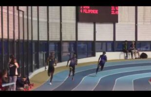 200m – Finale 1 – SEM – Championnat Regionaux 21/01/2018 – Eaubonne
