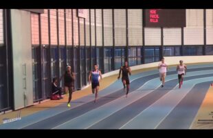 200m – Groupe A – Finale 3 – TCM – 9ème Meeting des Hauts de Seine 07/01/2018 – Eaubonne